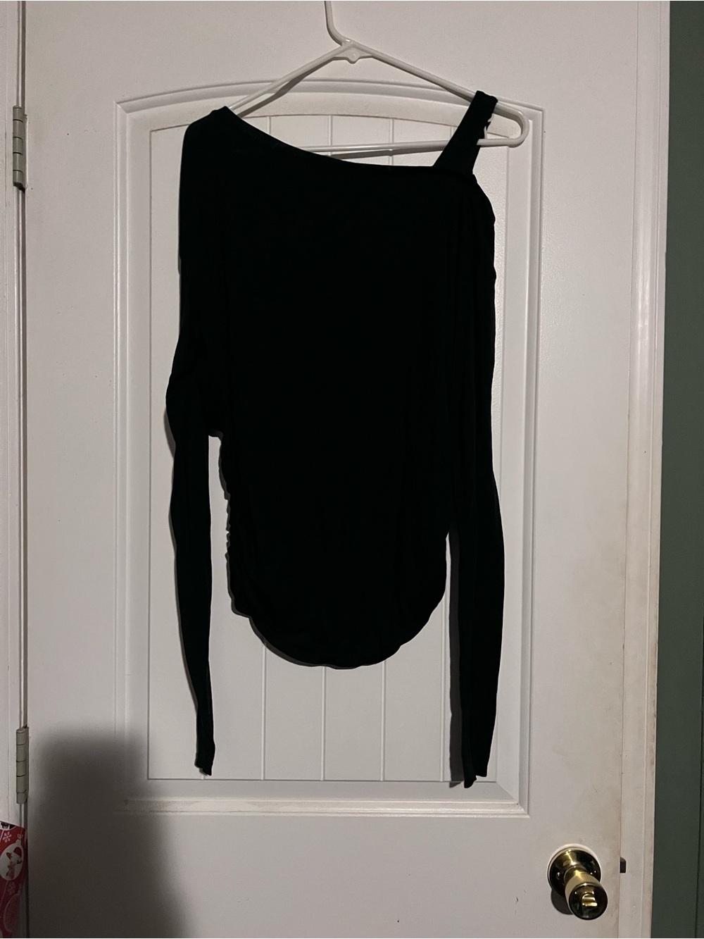 Halara Women's One-Shoulder Long Sleeve Top - Black